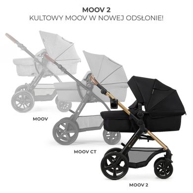 Універсальна коляска 3 в 1 Kinderkraft Moov 2 Pure Black (KSMOOV02BLKEV00) Spok