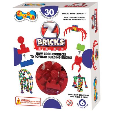 Конструктор Zoob Z-Bricks 30 элементов (15030) Spok