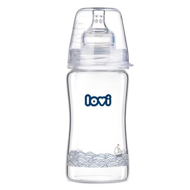 Бутылочка для кормления Lovi Diamond Glass Marine 250 мл (74/201) Spok