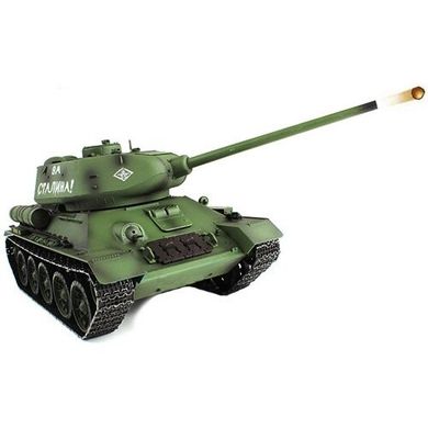 Танк 1:16 Heng Long T-34 с пневмопушкой и дымом (HL3909-1) Spok