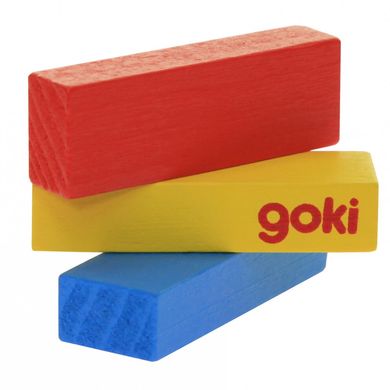 Настольная игра Goki Дженга Разноцветная башня (HS973) Spok