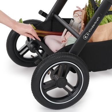 Универсальная коляска 3 в 1 Kinderkraft B-Tour Deep Black (KSBTOU00BLK3000) Spok