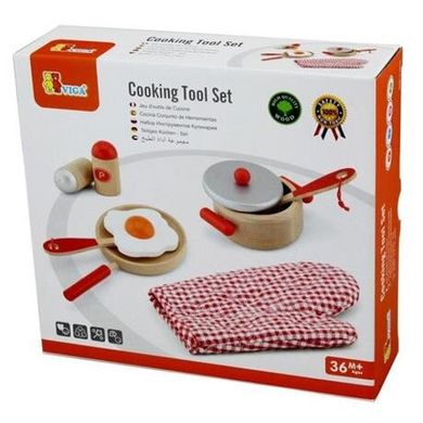 Игровой набор Viga Toys Маленький повар Красный (50721) Spok