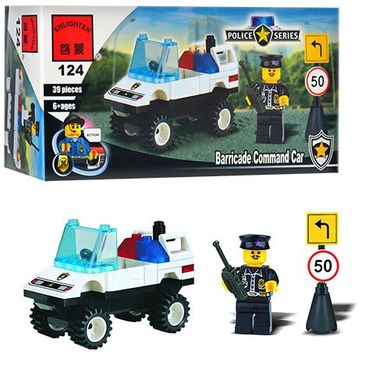 Конструктор Brick Полицейский автомобиль (457796/124) Spok