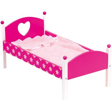 Кроватка для кукол Bino с одеялом (83700) Spok