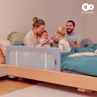 Захисна бар'єрка для ліжка Kinderkraft Guard and Dream Grey (KAGUDR00LGR0000) Spok