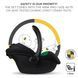 Универсальная коляска 3 в 1 Kinderkraft Esme Pro Pure Black (KSESME00BLK300N) Фото 7