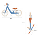 Беговел Kinderkraft Fly Plus Blue (KRFLPL00BLU0000) Фото 10
