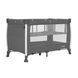 Кровать-манеж Carrello Polo+ Tornado Grey (CRL-11606) Spok