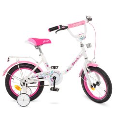 Велосипед детский Profi Flower Бело-розовый (Y1485) Spok
