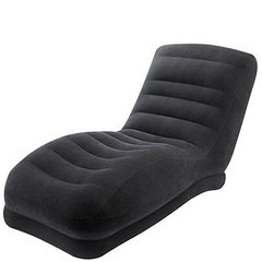 Надувное велюровое кресло Intex (68595) Spok