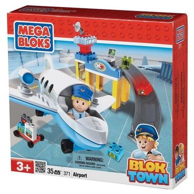 Детский конструктор Mega Bloks Маленький игровой набор Аэропорт (371) Spok