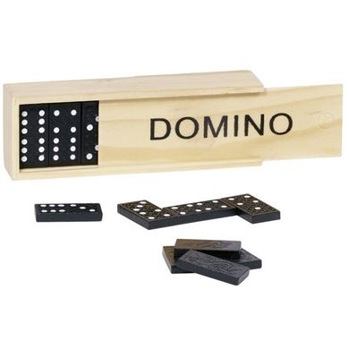 Настольная игра Goki Домино в деревянной коробке (15449G) Spok