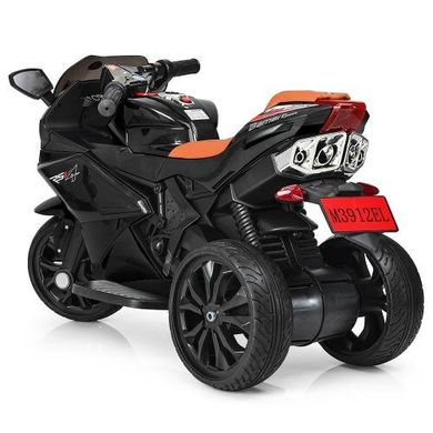 Мотоцикл Bambi черный (M 3912EL-2) Spok