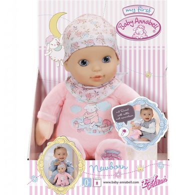 Кукла Zapf Newborn Baby Annabell Малышка с погремушкой внутри (794432) Spok