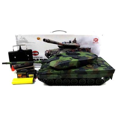 Танк 1:16 Heng Long Leopard II A6 с пневмопушкой и дымом (HL3889-1) Spok