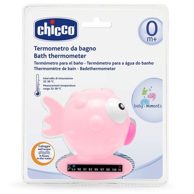 Термометр для ванной Chicco Рыбка Розовый (06564.10) Spok