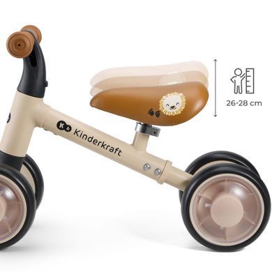 Каталка-беговел Kinderkraft Cutie Flash Beige (KRCUFL00BEG0000) Spok