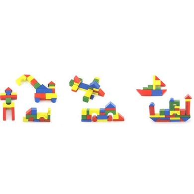 Набор строительных блоков Viga Toys 50 деталей (59542) Spok