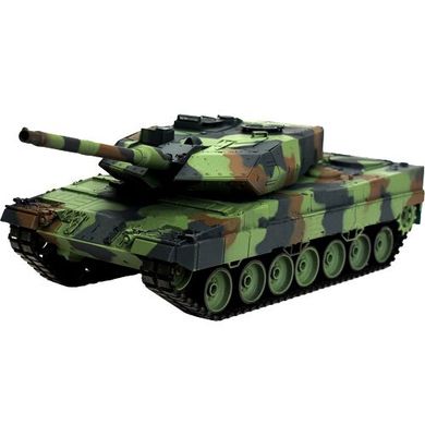 Танк 1:16 Heng Long Leopard II A6 с пневмопушкой и дымом (HL3889-1) Spok