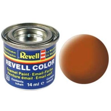 Краска коричневая матовая brown mat 14ml Revell (32185) Spok