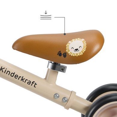 Каталка-беговел Kinderkraft Cutie Flash Beige (KRCUFL00BEG0000) Spok