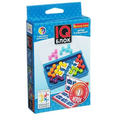 Настольная игра Smart Games IQ Блок (SG 466 UKR) Spok