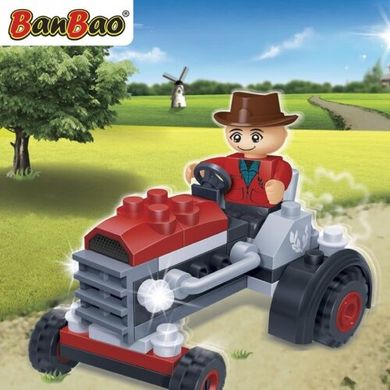 Конструктор Banbao Farm Трактор (8045) Spok