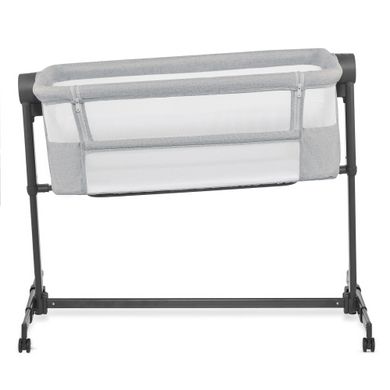 Приставная кроватка-люлька Kinderkraft Neste Up 2 Light Grey (KLNEUP02LGR0000) Spok