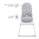Стільчик для годування Kinderkraft Binci Light Grey (KHBINC00LGR0000) Фото 3