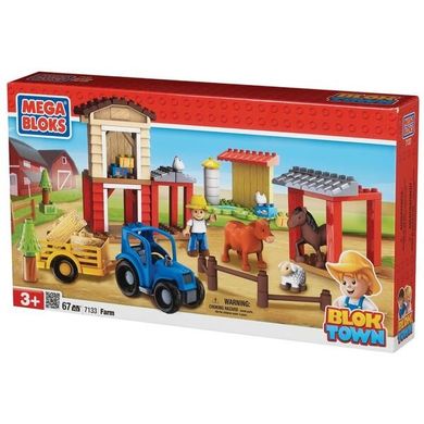 Детский конструктор Mega Bloks Игровой набор Ферма (7133) Spok