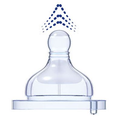 Пластиковая бутылочка Chicco Well-Being Angled (согнутая) 250 мл силиконовая соска 0+ месяцев Розовая (20621.10) Spok