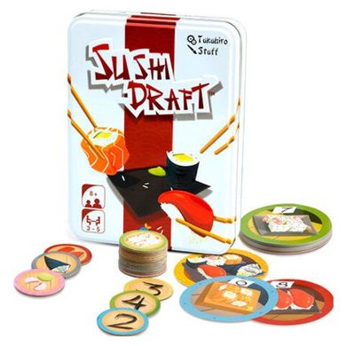 Настольная игра Blue Orange Sushi Draft (904222) Spok