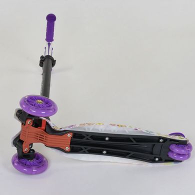 Самокат Best Scooter Maxi Бело-фиолетовый (А 25528 /779-1326) Spok