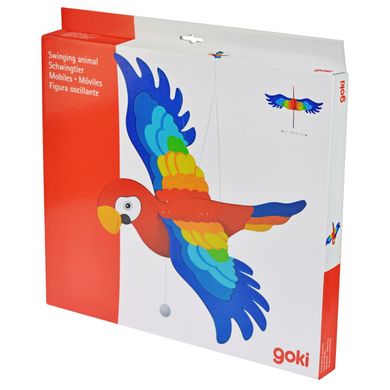 Мобиль деревянный Goki Попугай (GK454) Spok
