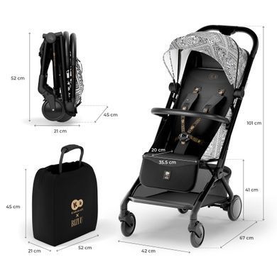 Прогулянкова коляска Kinderkraft Pilot 2 Midnight Black (KSPILO02BLK0000) Spok