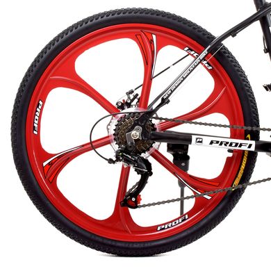 Велосипед Profi Blade 26" 17" Черно-красный (T26BLADE 26.1W) Spok