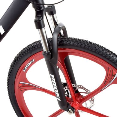 Велосипед Profi Blade 26" 17" Чорно-червоний (T26BLADE 26.1W) Spok
