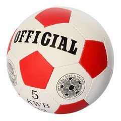 Футбольный мяч Profiball Official 5 Красный (2500-202) Spok