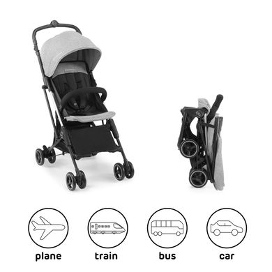 Прогулочная коляска Kinderkraft Mini Dot Grey (KKWMINIGRY0000) Spok