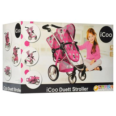Коляска для куклы Hauck iCoo Duett Stroller (D91248) Spok