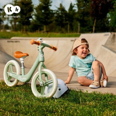 Беговел Kinderkraft Fly Plus Mint (KRFLPL00MIN0000) Spok