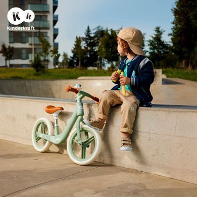Беговел Kinderkraft Fly Plus Mint (KRFLPL00MIN0000) Spok