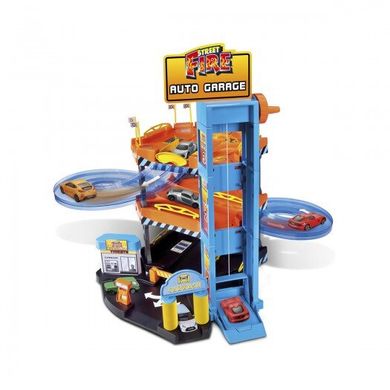 Игровой набор Bburago Паркинг 3 уровня, 2 машинки (18-30361) Spok