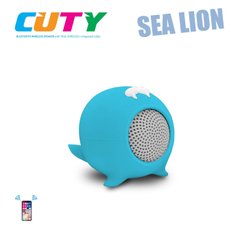 Портативная Bluetooth-колонка iDance Cuty Sealion 10W Blue (CC10CY) Spok