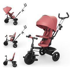 Триколісний велосипед Kinderkraft Aston 2 Plus Pink (KRASTO02PNKPL00) Spok
