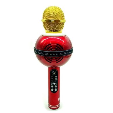 Беспроводной микрофон-караоке WSTER WS-878 Красный (X13373) Spok