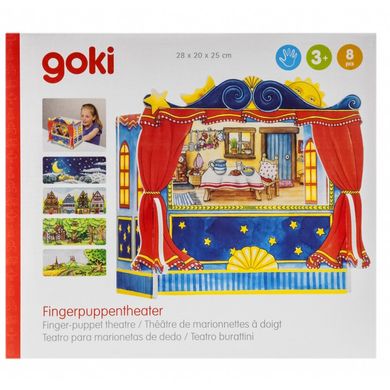 Игровой набор Goki Театр для пальчикових кукол (51786G) Spok