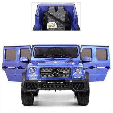 Детский электромобиль Bambi Mercedes голубой (M 3567EBLRS-4(4WD) Spok