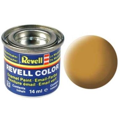 Краска цвета охры матовая ochre brown mat 14ml Revell (32188) Spok